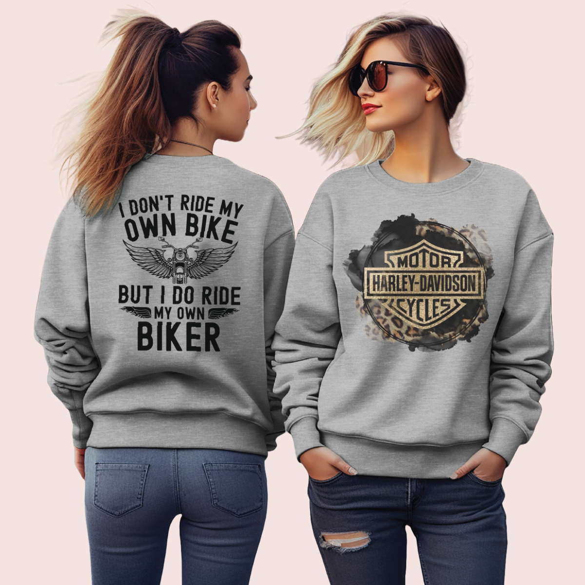 Motorcycle Sweatshirt For Her