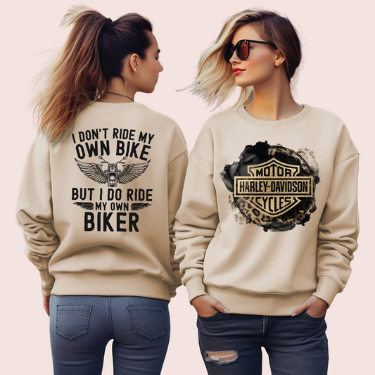 Motorcycle Sweatshirt For Her