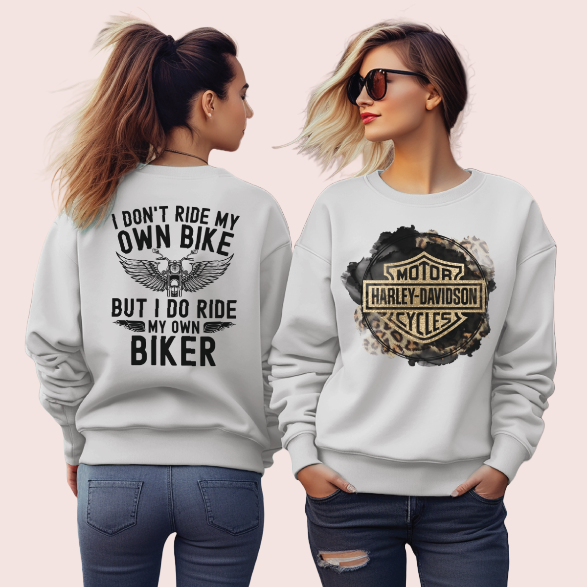 Motorcycle Sweatshirt For Her