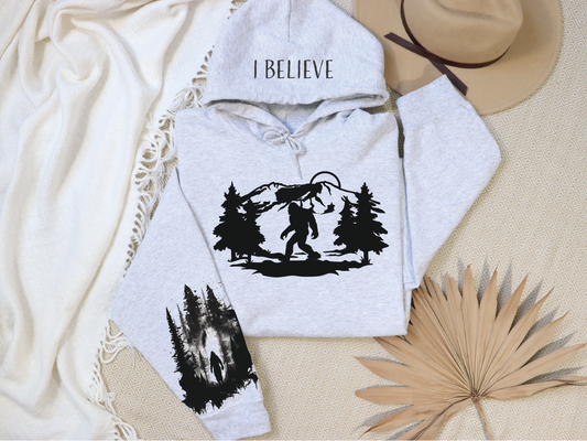 I Believe Bigfoot Hoodie 2 Styles