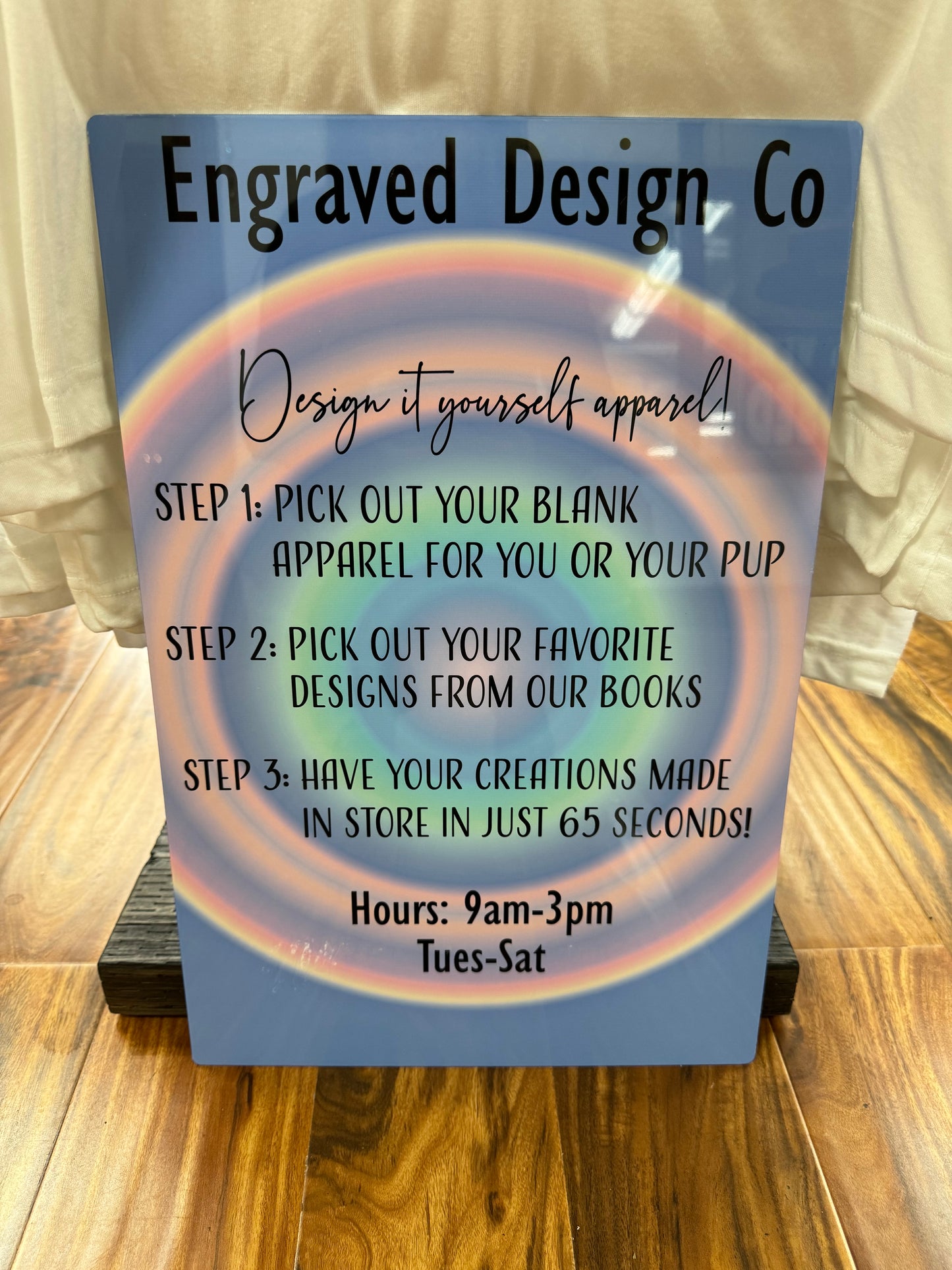 12"x18" Customizable Metal Sign