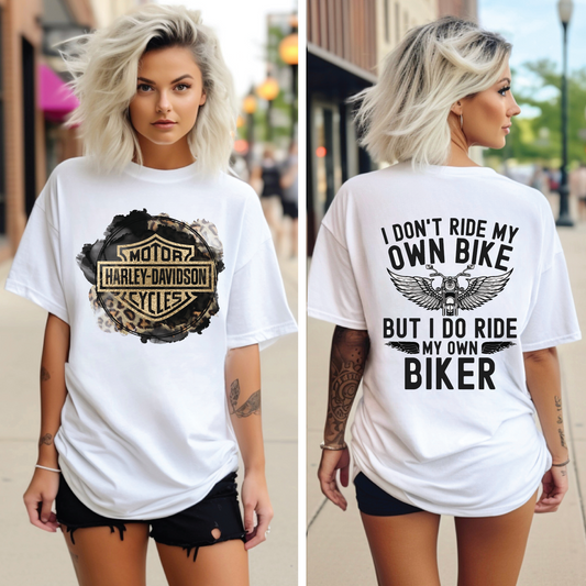 I Ride My Own Biker TShirt