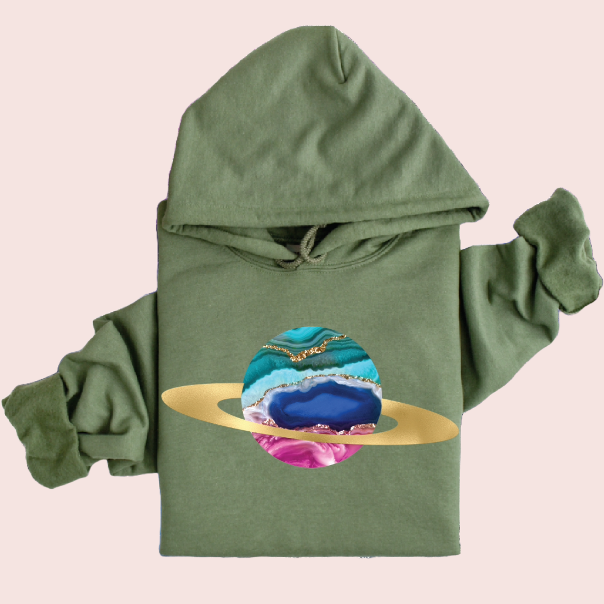 Geode Saturn Hoodie