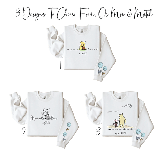 Mama Pooh Bear Sweatshirt